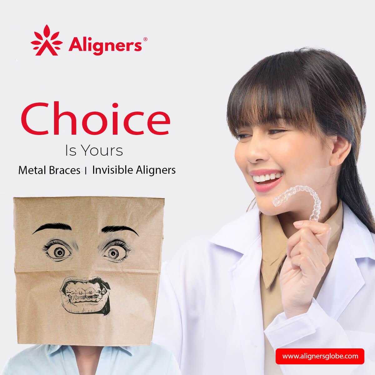 Aligners is a Invisible braces better than a metal braces